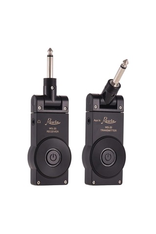 Rowin Rowin Gitar Kablosuz Verici + Alıcı Ws-20 2.4g W/usb Kablo Siyah