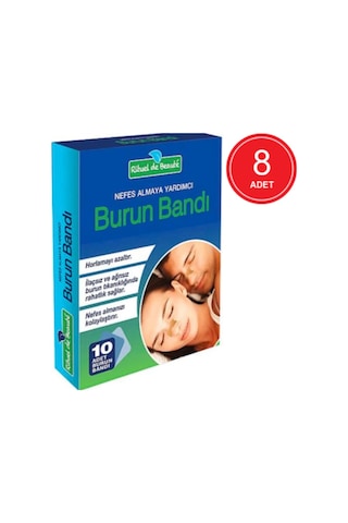 Rituel De Beaute Horlama Azaltıcı Burun Bandı 10'lu x 8 Paket