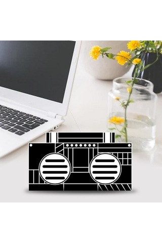 Homyl Akıllı Telefon Dış Mekan Ev Için Bluetooth Siyah