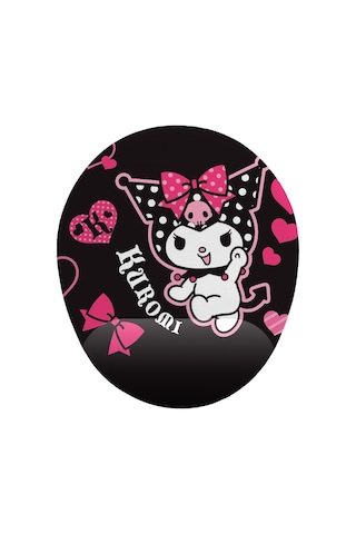 Kuromi Anime Tasarım Bilek Desteklikaymaz Buruşmaz Kırılmaz Mouse Pad