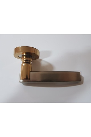 Çelik Kapı Kolu Rozetli Eray Albrifin Saten Sağ