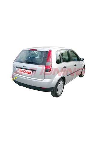 Ford Fiesta Formlu Krom Bagaj Alt Çıta 2002-2008 Paslanmaz Çelik N11.150