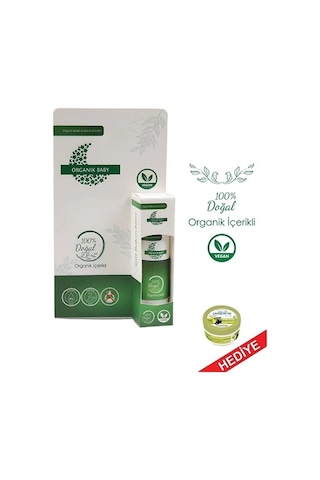 Organik Baby Anlık Yatıştırıcı Doğal Stick Vegan Cilt Bakım Balmı