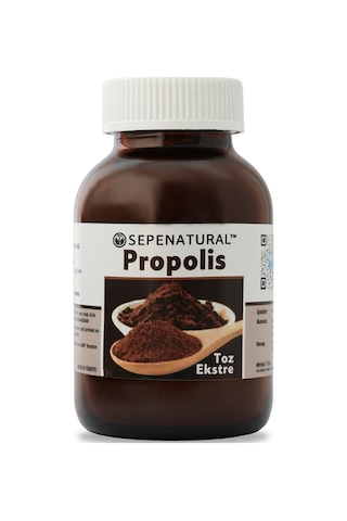 Sepe Natural Propolis Extract Saf Propolis Ekstresi Toz 100 G