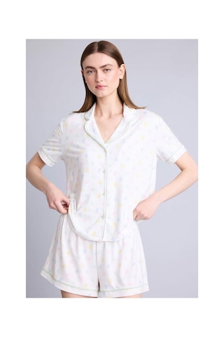 Defacto Regular Fıt Kısa Kollu 2li Softshell Takım H6327ax26smer98 Ekru-er98