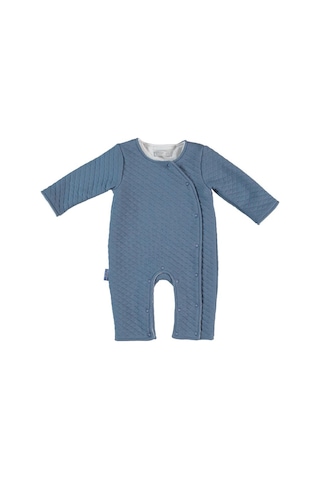 Dear Enika Monaroza Erkek Bebek Yandan Çıtçıtlı Bebek Tulum 21-929 001