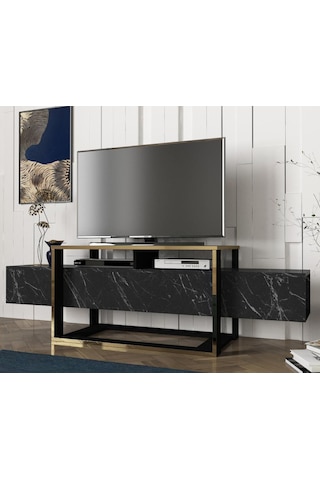 Dekorister Exclusive Bianco Tv Ünitesi Mermer