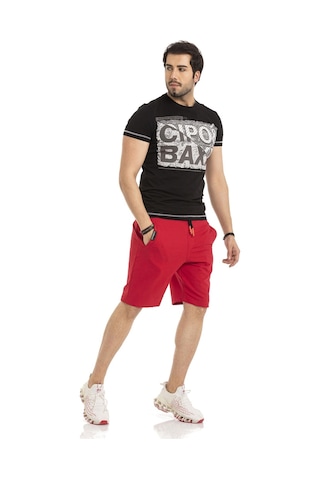 Cipo & Baxx Ck271 Siyah Penye Şort Siyah