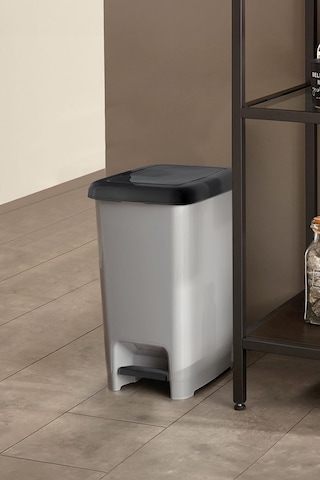 25 Litre Basmalı Çöp Kovası Çok Renkli