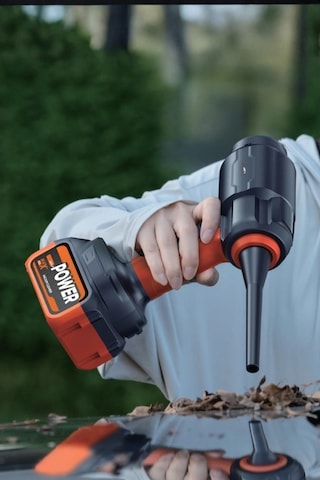 Miaxtreme Güçlü Pil Ömrü 25.000mah Çift Bataryalı 20.000pa Ultra Çekim Güçlü Çantalı Araç Temizleme Süpürgesi