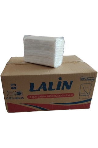 Lalin 2 Katlı Z Katlama Dispenser Havlu 12'li