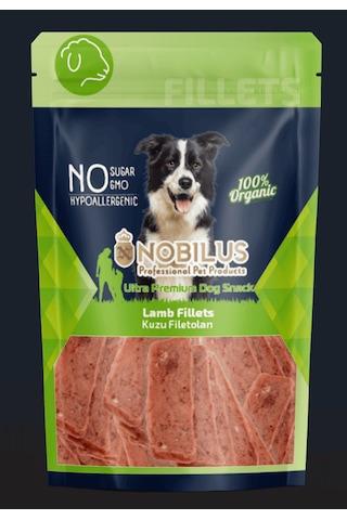 Nobılus Kuzu Etli Fileto Köpek Ödül Maması 80gr