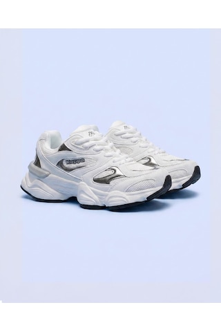 Kappa Puerto Kadın Beyaz-gri Sneaker Beyaz - Gri
