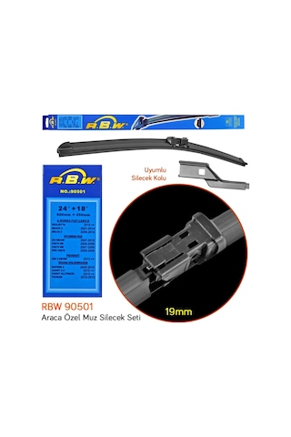 Rbw 90501 Skoda Superb 2 2008-2015 Ön Silecek Takımı