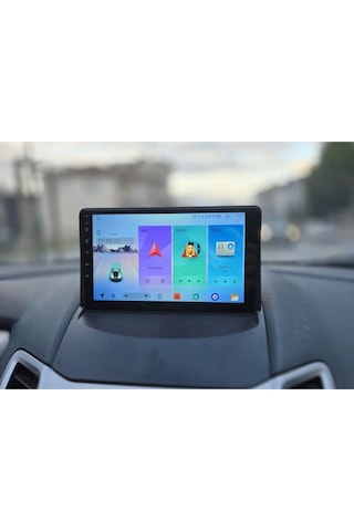 Ford Fiesta İle Uyumlu Android Carplay Multimedya 4 Ram 64gb Qled Ahd Kamera 9"