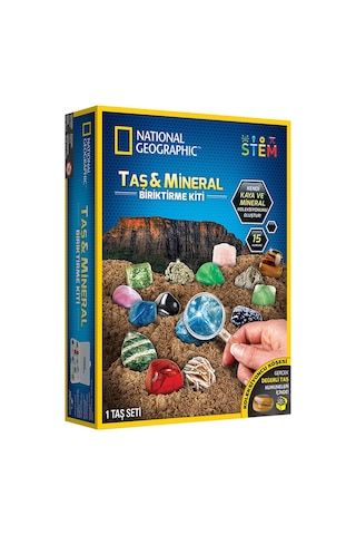 National Geographic Taş Ve Mineral Biriktirme Kiti Trrm15