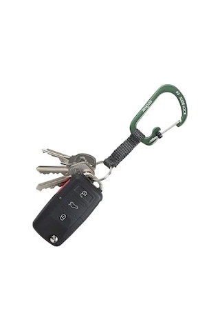 Nite Ize Slidelock Keyring Alüminyum Karabiner 3 -yeşil