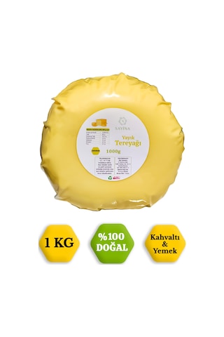 Rize Yayık Köy Tereyağı Kahvaltılık 1 Kg