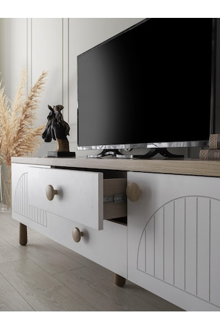 Dejavu Modern Çekmeceli Tv Sehpası 180cm