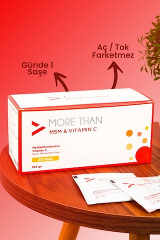 Msm & Vitamin C 30 Saşe