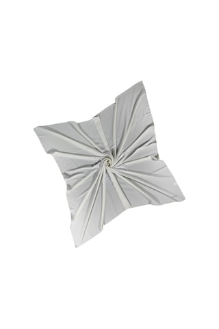 Mim Eşarp Mısırlı Eşarpları Medine Ipeği Büyük Boy Eşarp 110x110 Cm Krem