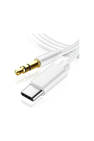 Redmi Note 14 Pro+ 5g Uyumlu Type-c Aux Kablosu 3.5mm Araç İçi Ses Kablosu 100 Cm Yüksek Kaliteli