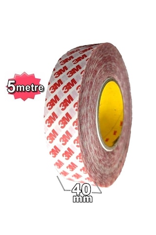 3m Gpt 20 Çift Taraflı Bant 5mt Şeffaf Yüksek Performans 3m Montaj Bandı 9088