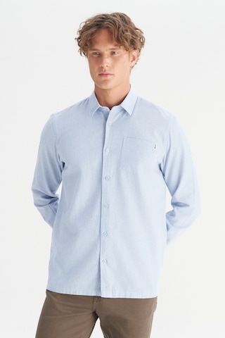 Wrangler Pamuk Regular Fit Normal Kesim Mavi Gömlek