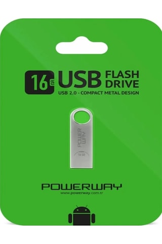 Powerway 16gb Usb Flash Bellek Powerway 16gb Usb Flash Bellek