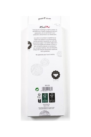 Knitpro Basix Birch Huş Ağacı 9mm 20cm Çorap Şişi 35125