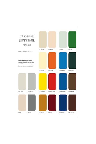 Casati Lüx Sentetik Parlak Boya 0,75 Litre Beyaz Tüm Renkler Mevc