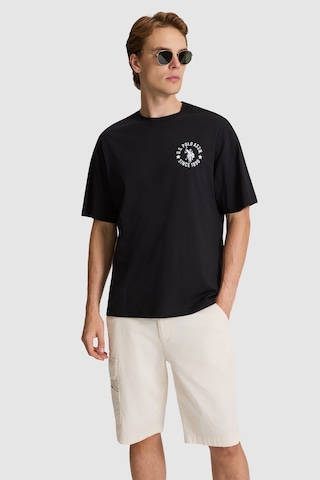 U.S. Polo Assn. U.s. Polo Assn. Erkek Siyah Tişört 50327160-vr046