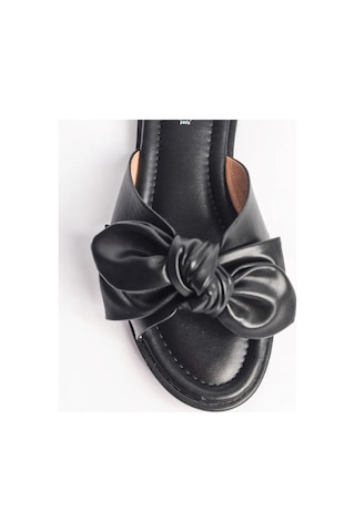 Benetti Yazlık Düz Tabanlı Sabo 329857855 Siyah