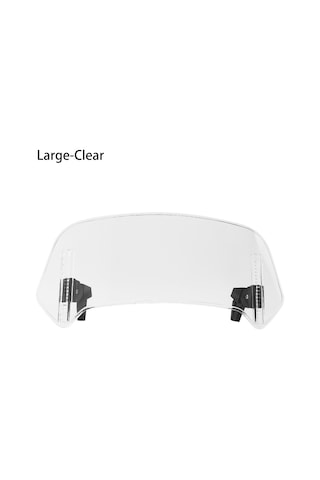 Gajeena "yüksek Ayarlanabilir Rüzgar Koruma Ekranı - Motosiklet İçin Abs Malzeme, Evrensel Uyumlu"