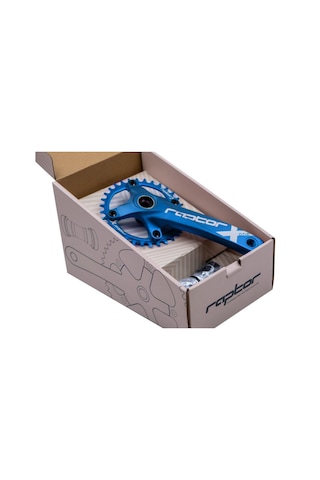 Kron Raptor Hollowtech Aynakol 32 Dişli - Mavi Mavi