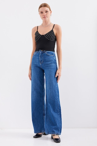 Bigdart 918 İp Askılı Crop Top - Siyah 001