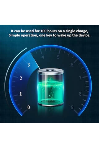 Jeehugo Motosiklet Için Bt 5.3 Kontrol Cihazı - Ip67 Su Geçirmez, Ses Düzeyi Ve Şarkı Değiştirme, Ses Asistanı, 100 Saat Kullanım Süresi