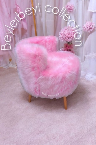 Tekli Puf ,makyaj Önü Pufu,çay Seti Tekli Koltuk, Sıtlı Berjer Salon, Balkon, Ofis ,sıtlı Puf, Pembexcvv