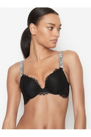 Victoria'S Secret Push-Up Shine Strap Dantelli Sütyen