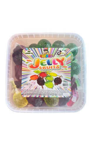 Jelly Fruıts Yenilebilir Meyveli Jole 50'li Kutu