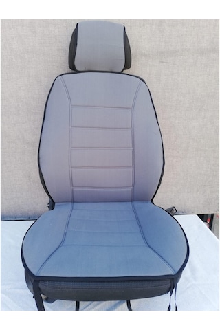 Terletmez Üniversal Oto Kılıf Koltuk Minderi Ön 2 Tkm Syh-Bej-Gri