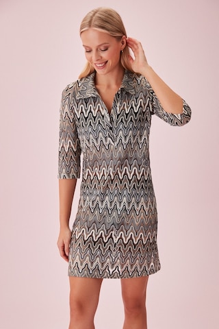 Suwen Polina Plaj Elbisesi Sba24220911 Siyah