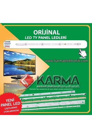 Lg Lc420due Fg P2, 42lb620v, 6916l-1710a, 6916l-1956a, 6916l-1957a, 42lb585v-620v Tv Led Çubuk B 1 Adet