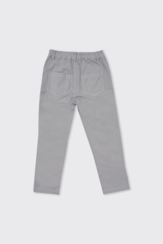Panço Erkek Çocuk Düğmeli Pantolon Gri