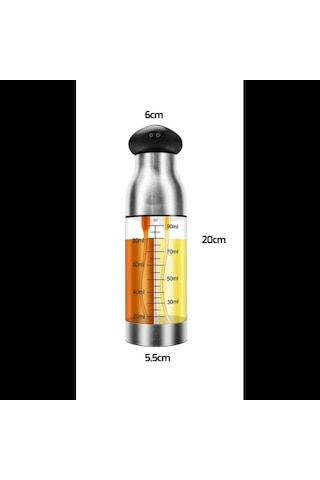 Çift Ölçekli Yağ Ve Sirke Sprey Şişesi Çok Renkli