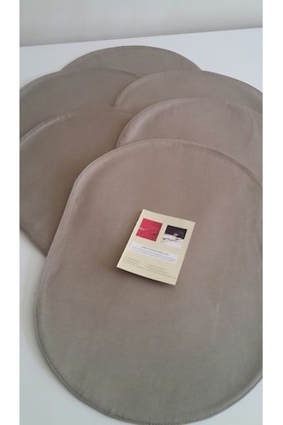 Amerikan Servis Oval Plain 32 x 45 CM Zeytin Yeşili 2'li Yeşil