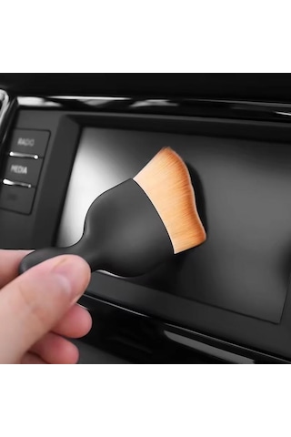 Oto Motto Mini Araç Oto Araba Klima Havalandırma Detaylı Temizlik Fırçası Yumuşak Tüylü