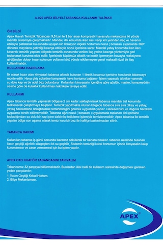 Apex Tornador Detaylı Temizlik Tabancası