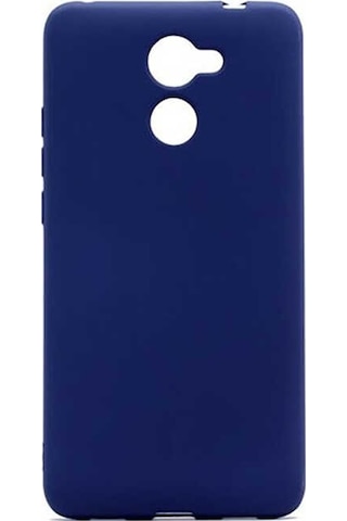 Zore Huawei Y7 Prime Kılıf Msra Premier Silikon Kapak - Lacivert Lacivert