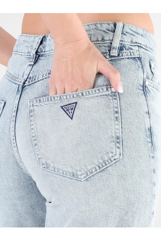 Guess Marseille Regular Fit Kadın Jean Pantolon W6ga82d0697 Mavi